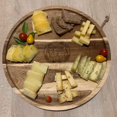 photo de la planchette de fromages